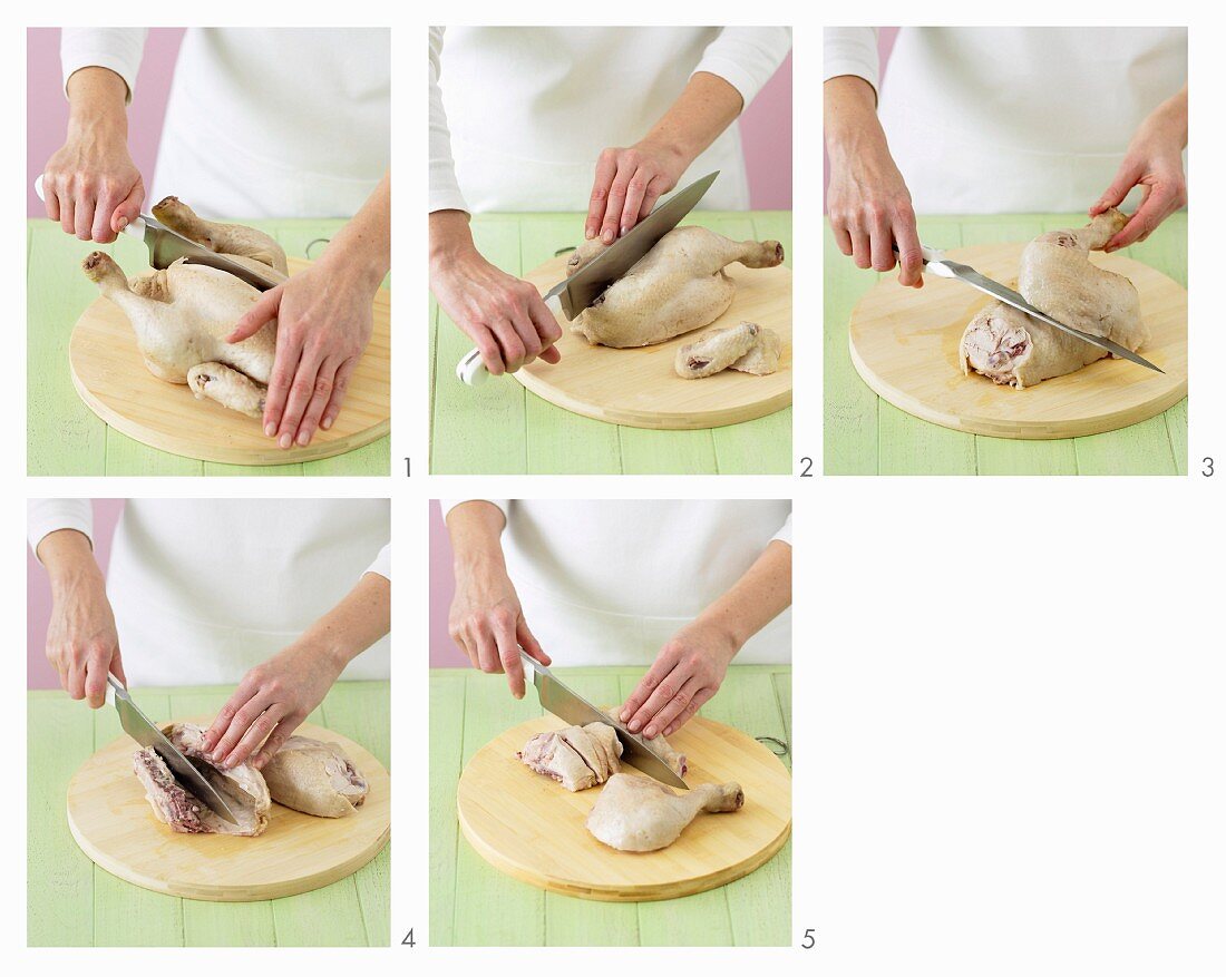 Chopping Chicken Chinese-Style