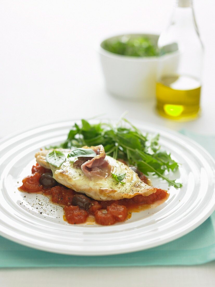 Überbackene Hähnchenschnitzel