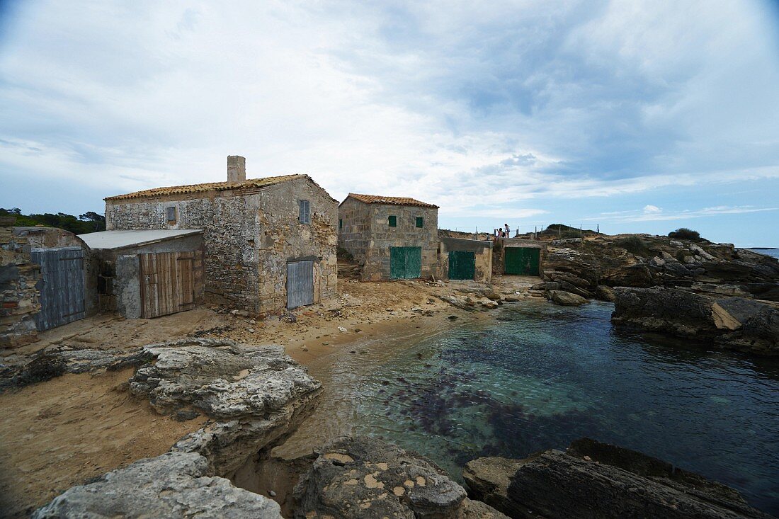 Ehemaliger Fischerort Colonia de Sant Jordi, Mallorca, Spanien