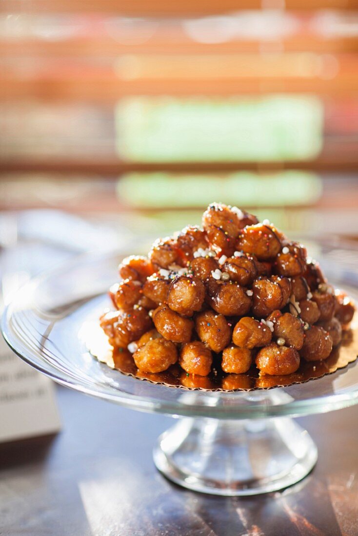 Loukoumades (Frittierte Hefebällchen, Griechenland)