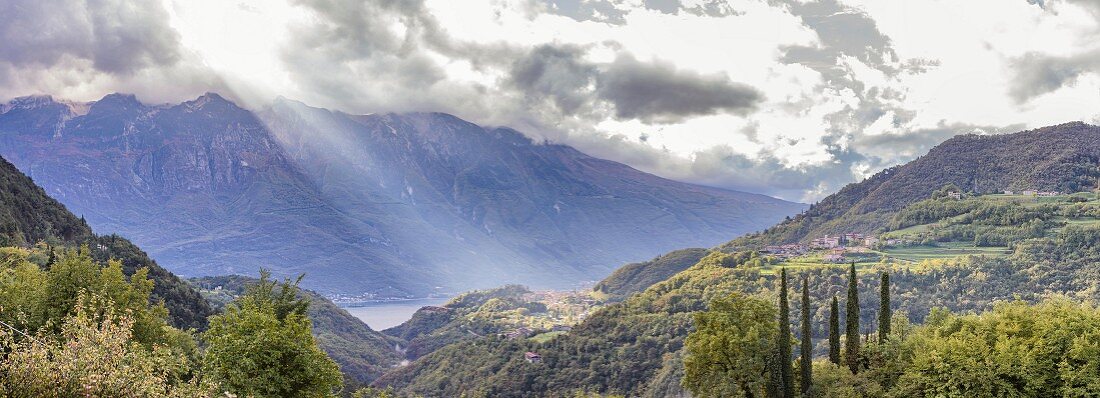 View of Vesio, Lake Garda, Italy