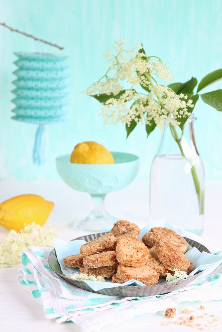 Gluten-free cookies with buckwheat flour and coconut blossom sugar