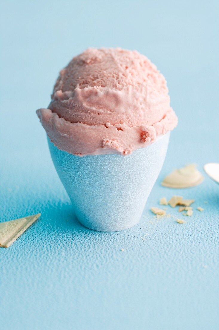 Strawberry ice cream