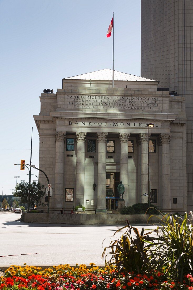 Exchange District, Main Street, Winnipeg, Provinz Manitoba, Kanada