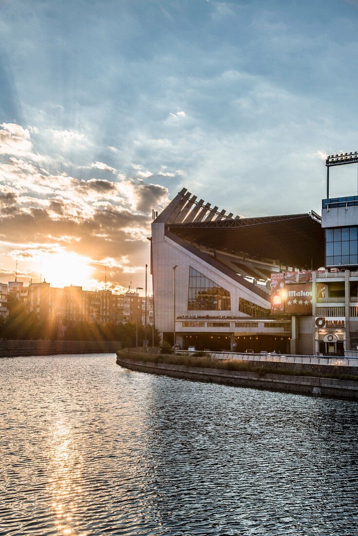 Estadio Vicente Calderon, Stadion von Atletico Madrid, Madrid, Spanien