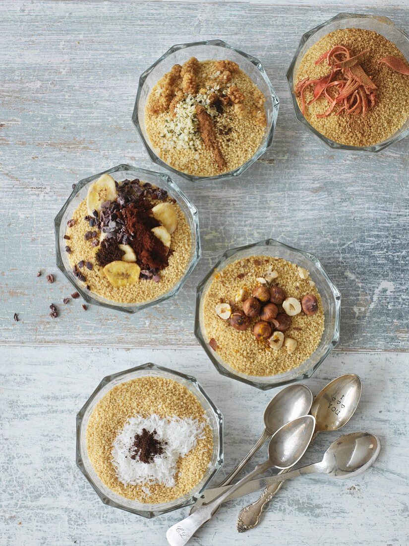 Five couscous variations for breakfast