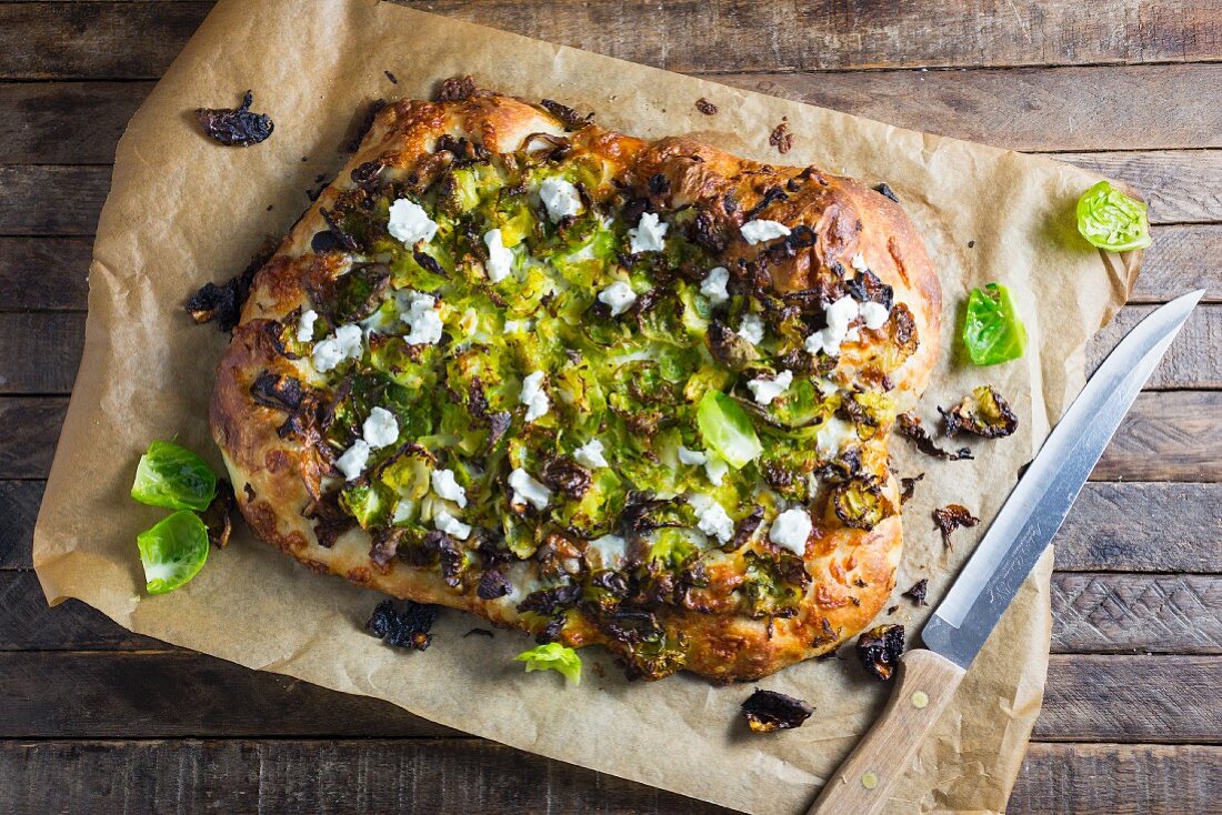 Brussels Sprout Pizza