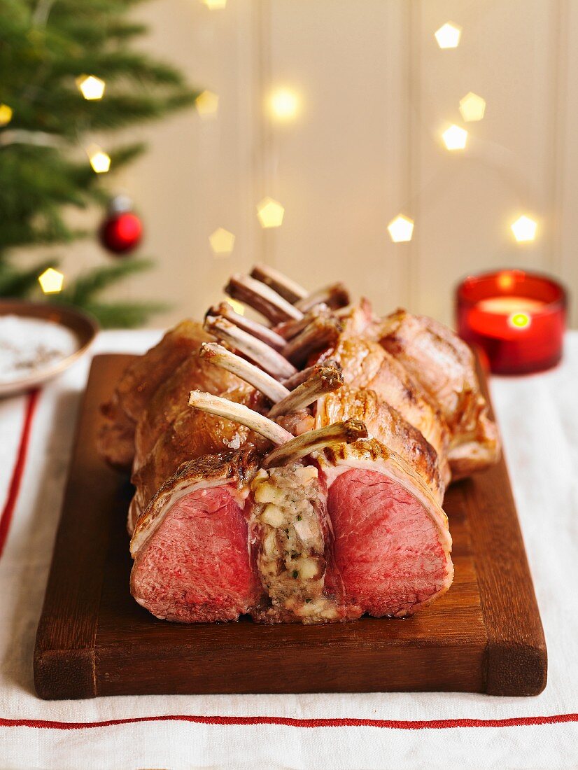 British Stuffed Lamb Guard Of Honour