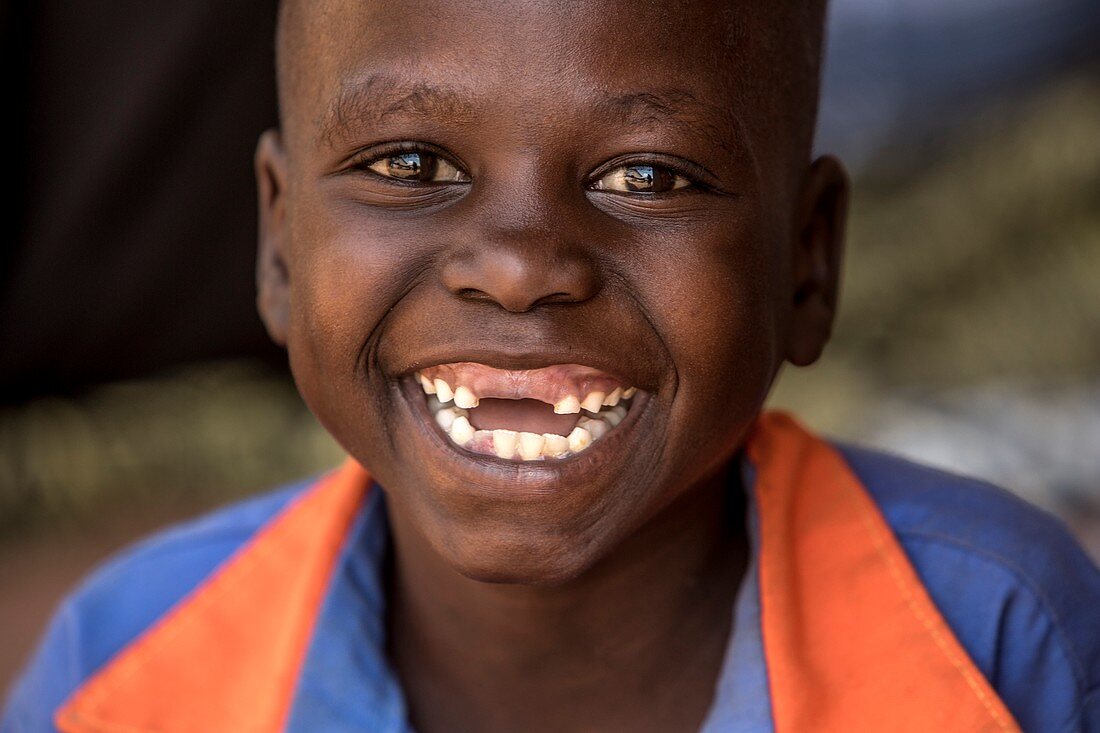 Smiling young boy