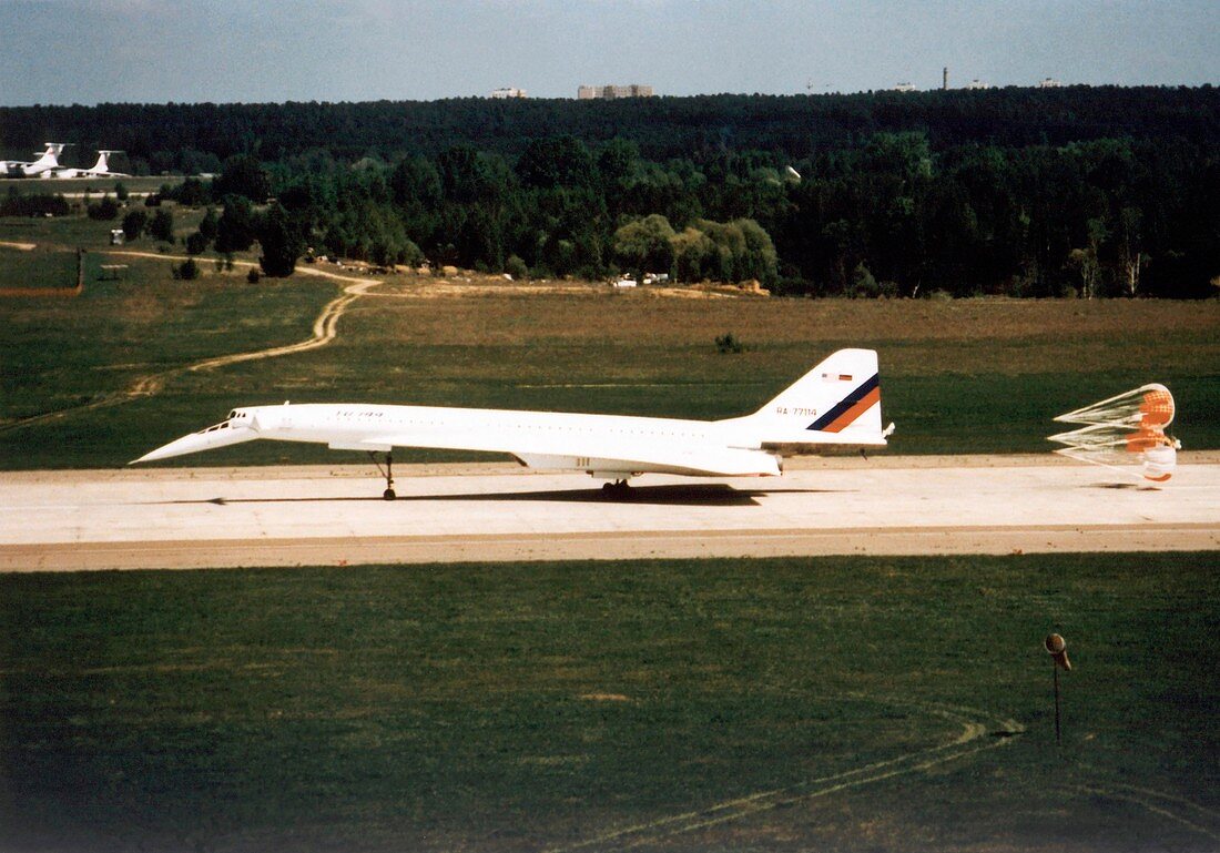 Tu-144 supersonic laboratory, 1997