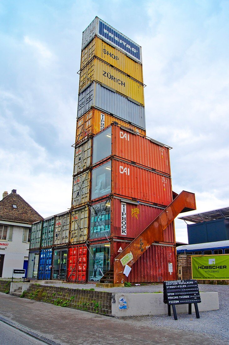 Transport container shop