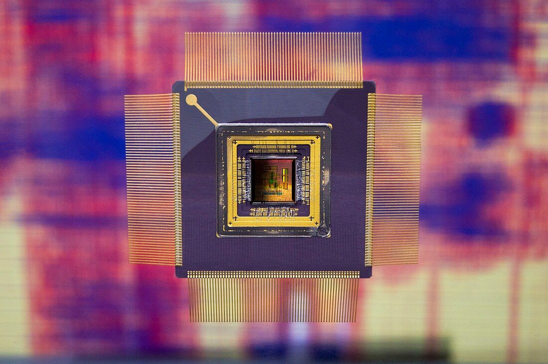 Satellite computer chip