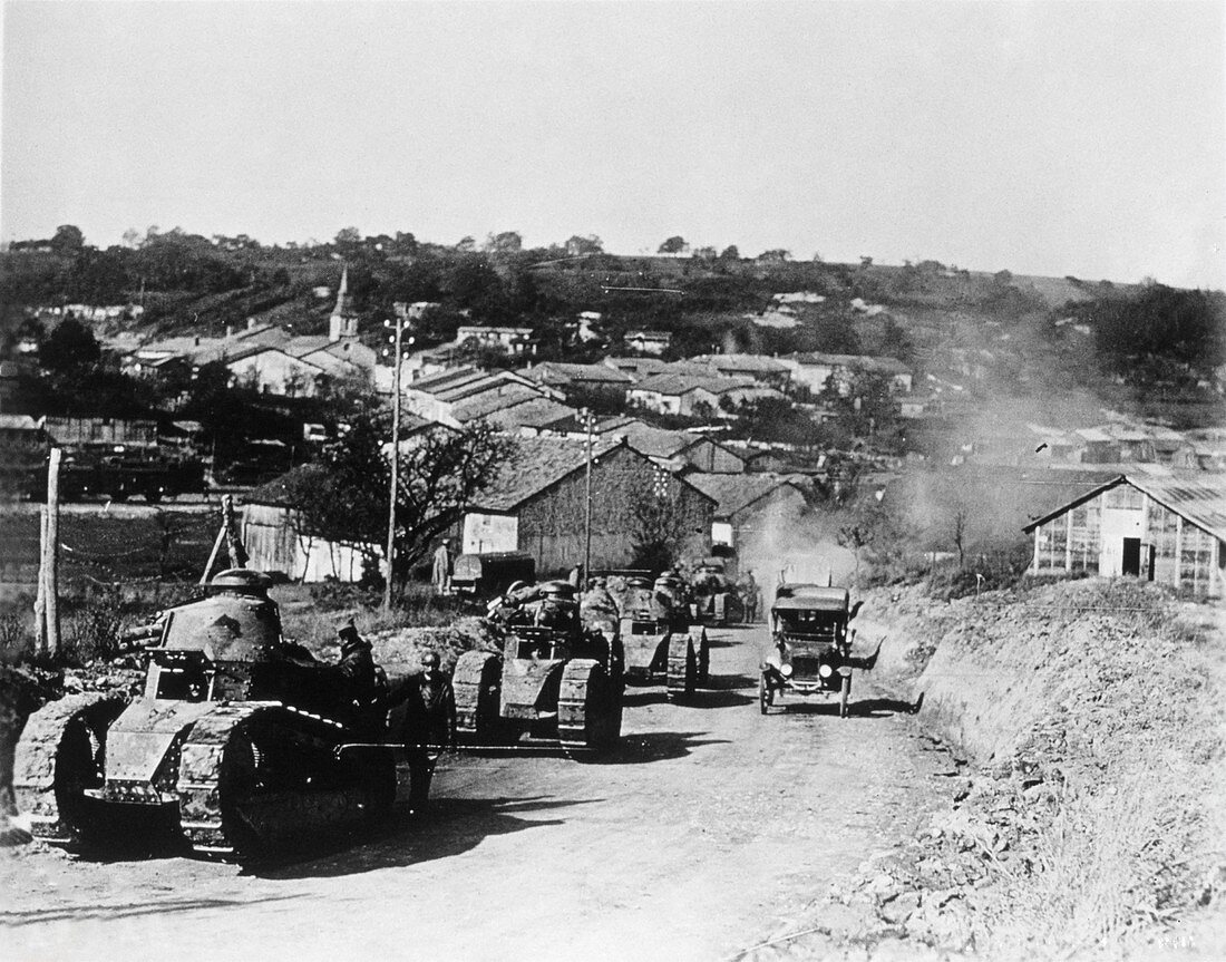 French tanks, World War I