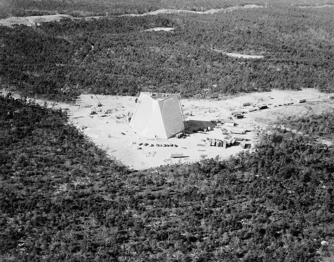 PAVE PAWS nuclear early-warning system, 1980s