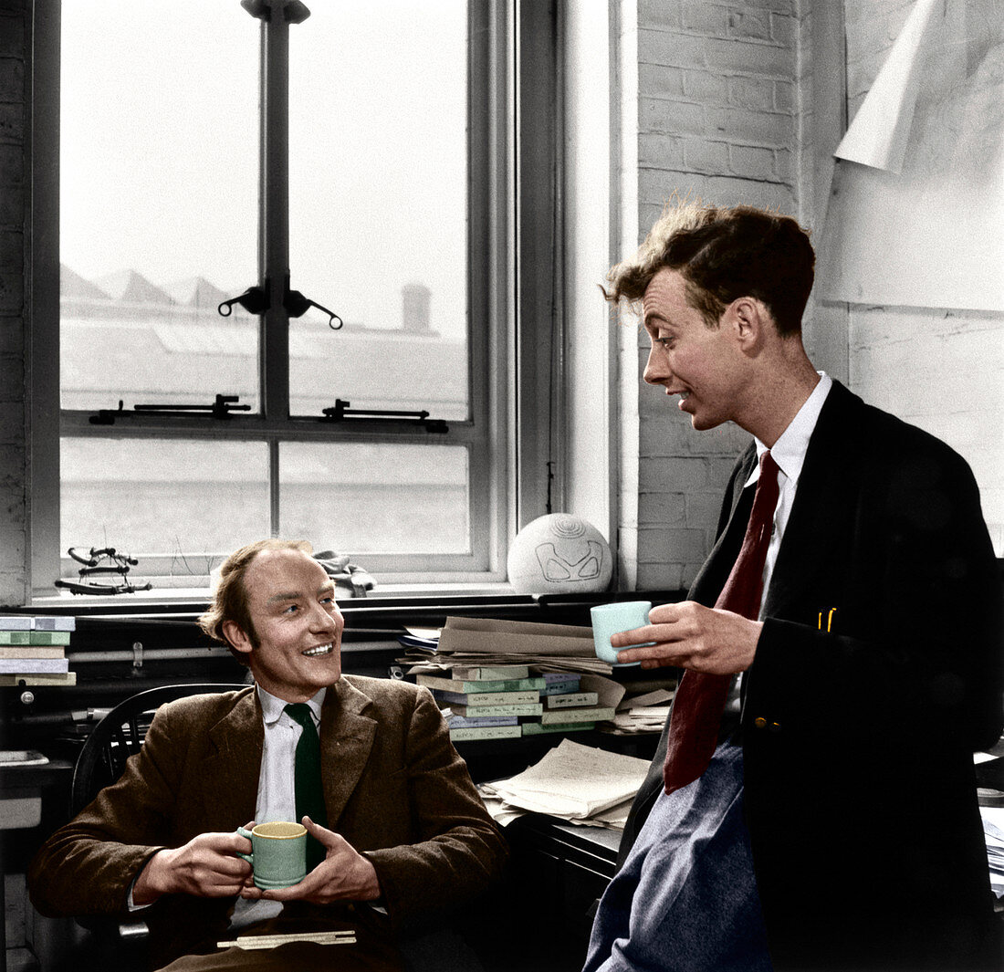 Crick & Watson in 1953