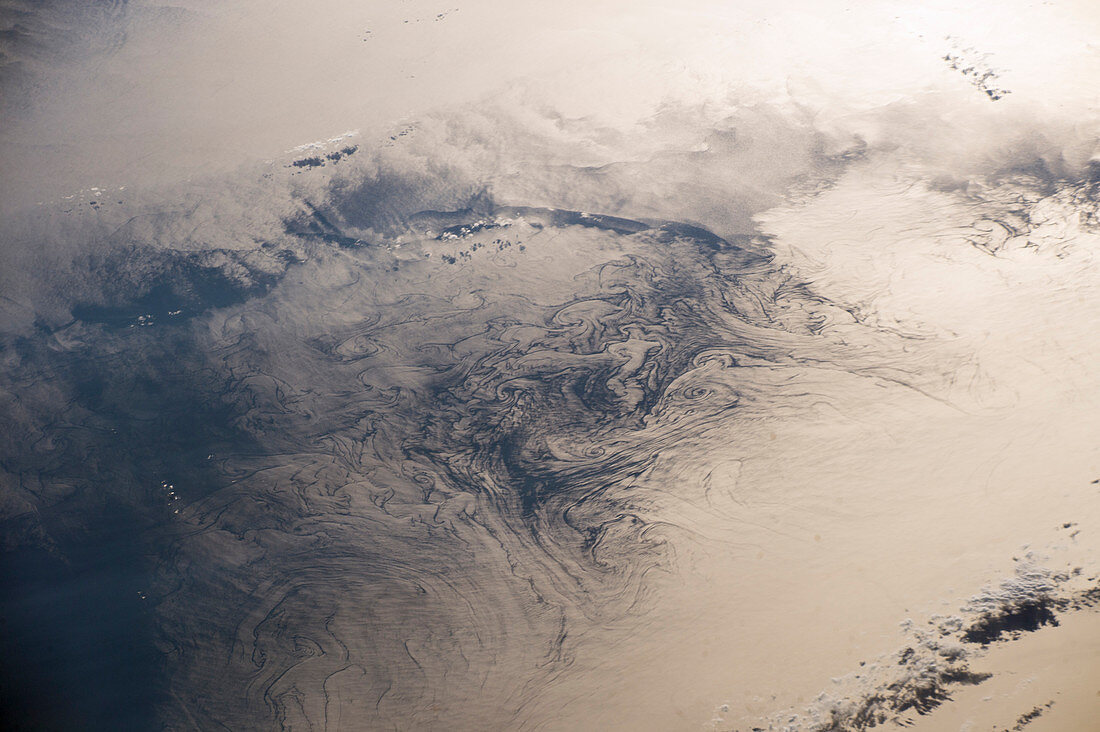 Gulf of St Lawrence, Canada, ISS image