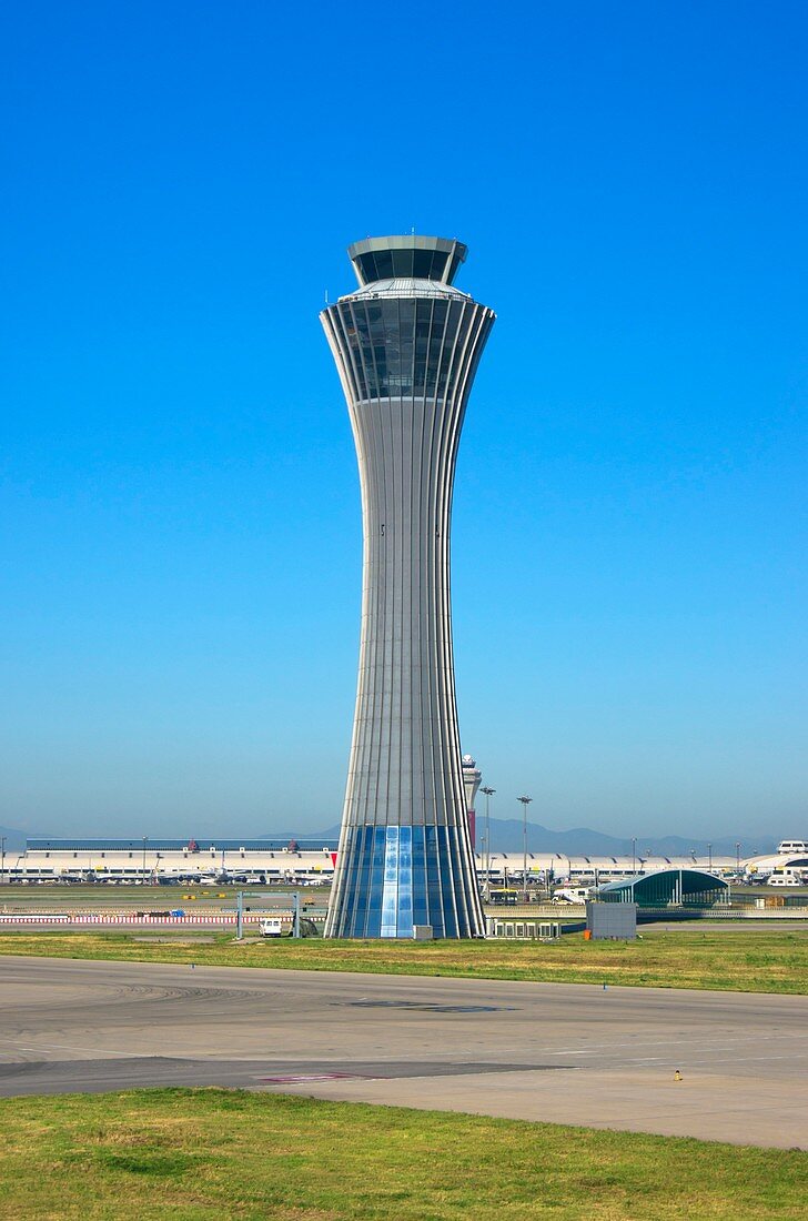Beijing airport control tower