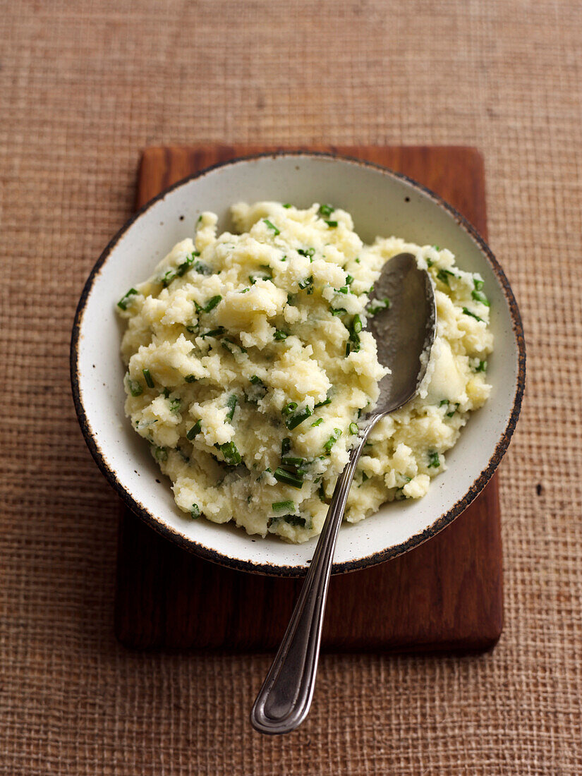 Bowl Of Mashed Potatoes