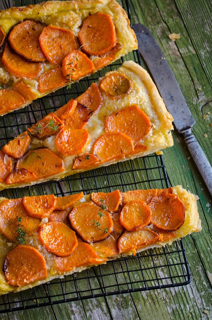 Sweet potato tart