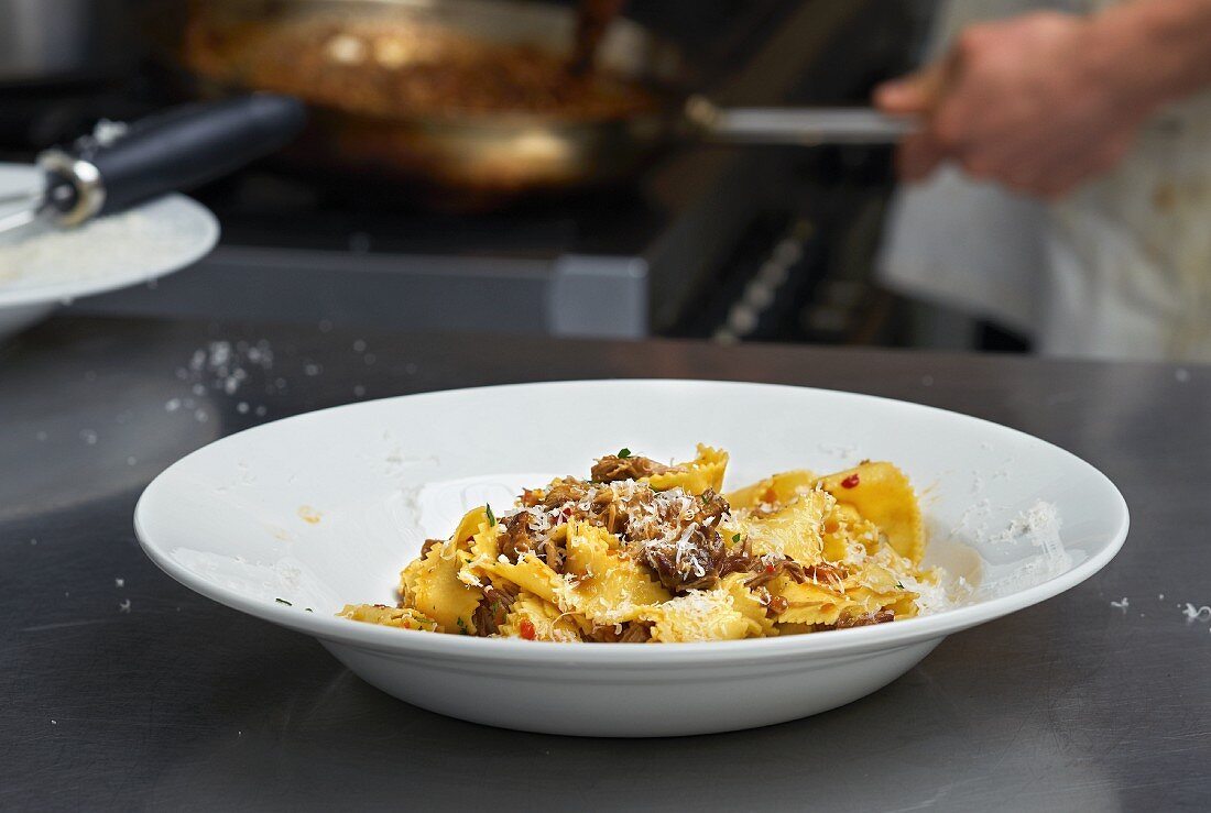 Pappardelle mit Schweineragout