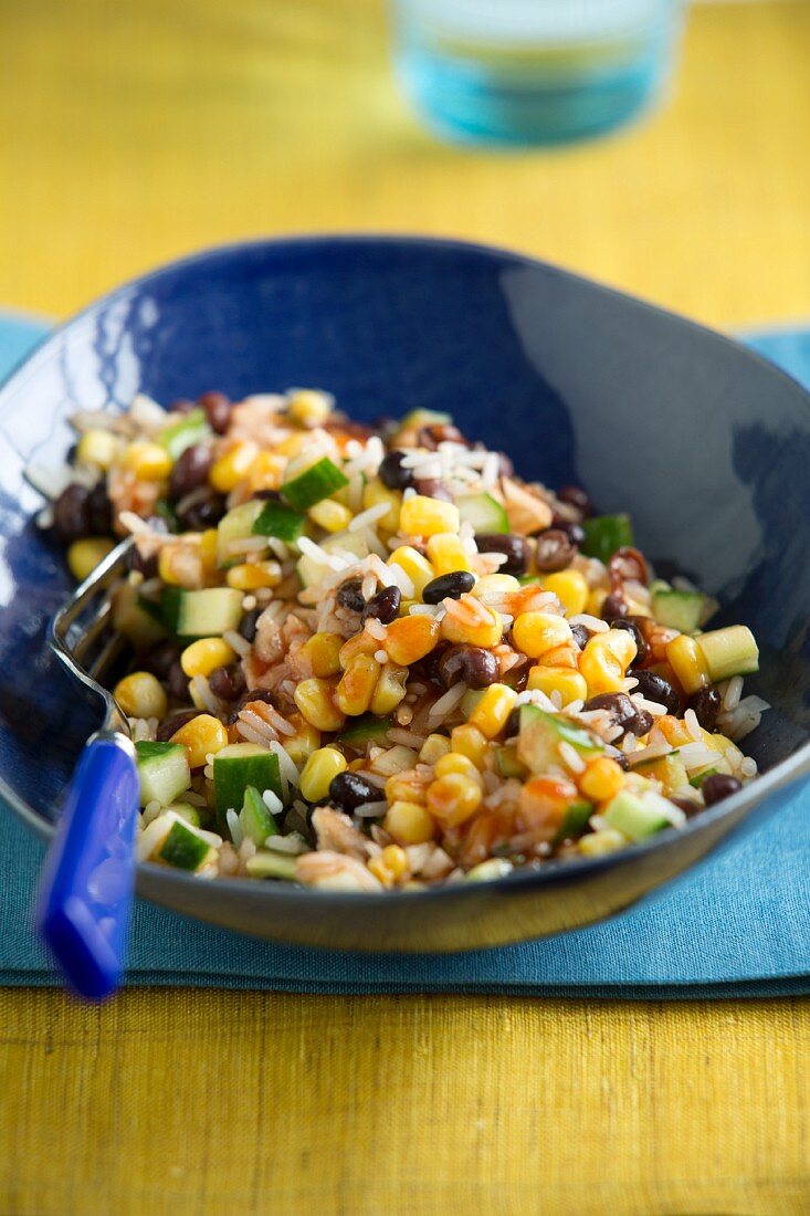 Mexican rice salad