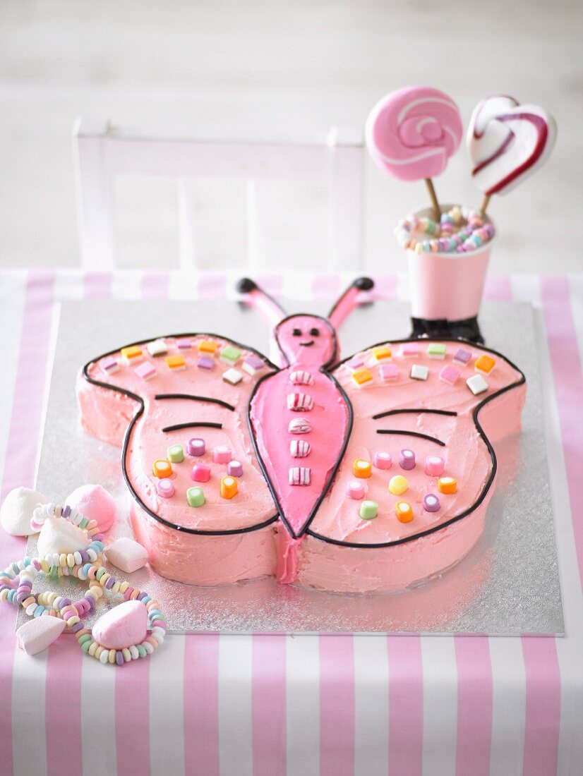Schmetterlings-Kuchen