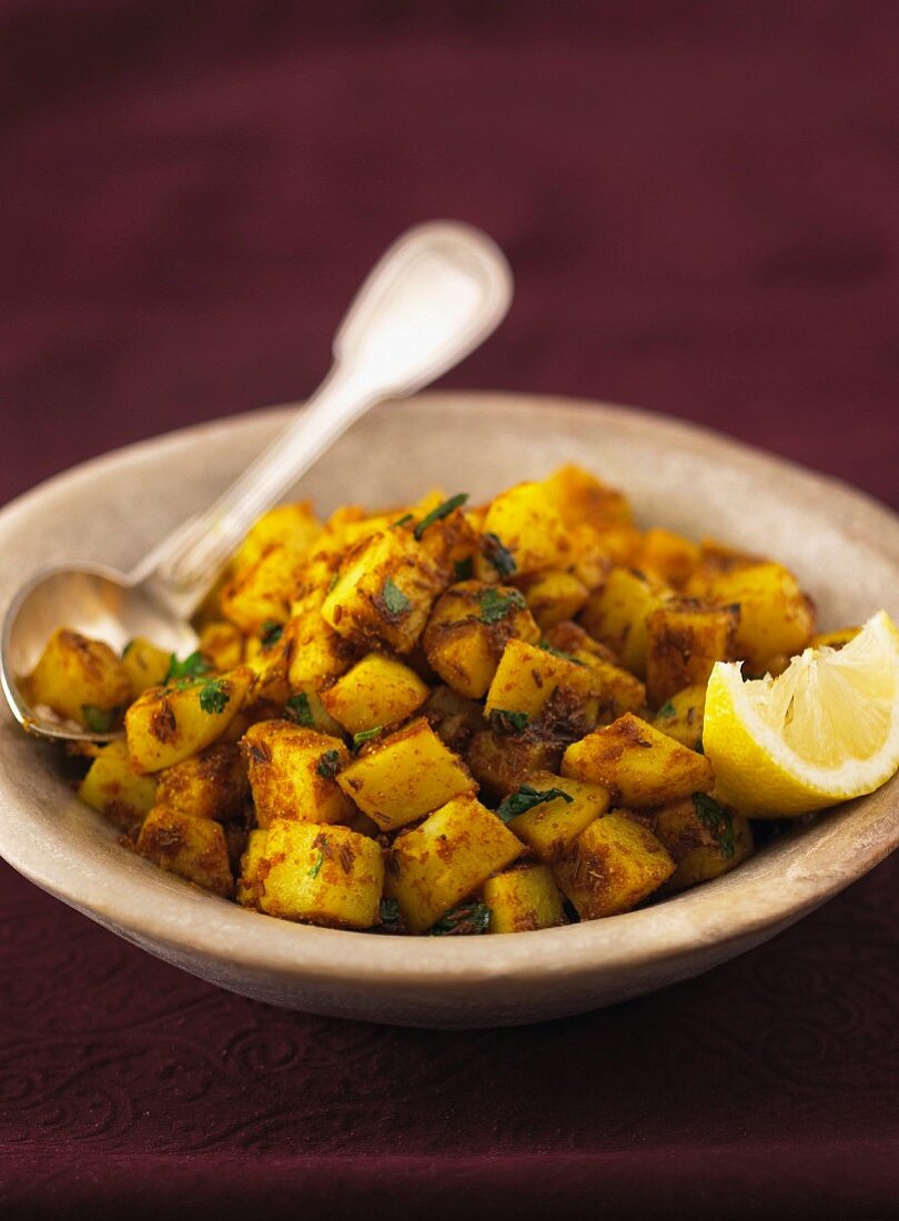Indian Cumin Spiced Potatoes