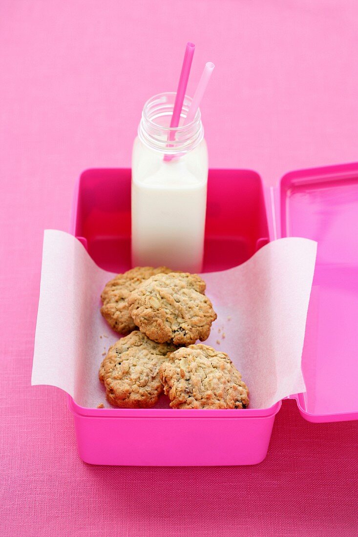 Lunch Box Legends - Oat and Raisin Cookies