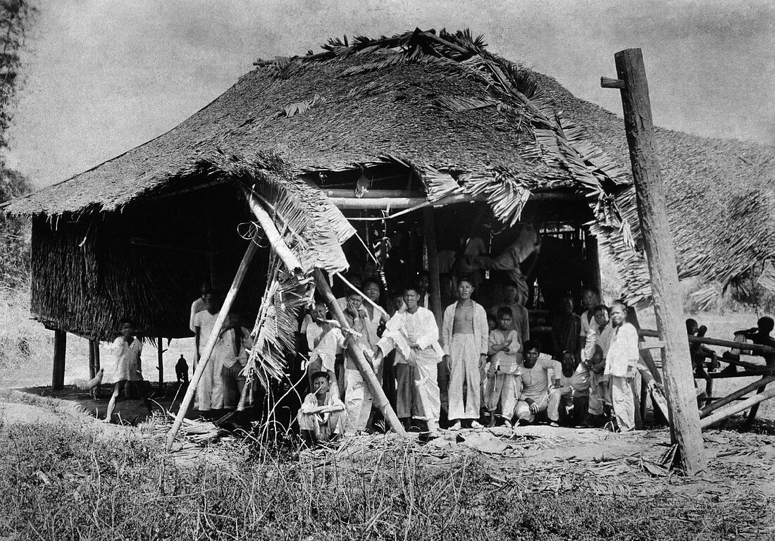 Lepers in the Philippines,early 1900s