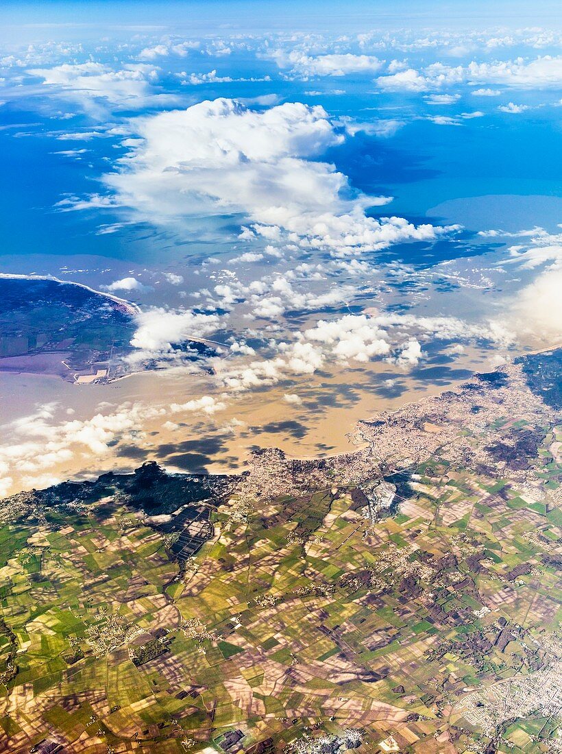 Mouth of the Gironde Estuary,France