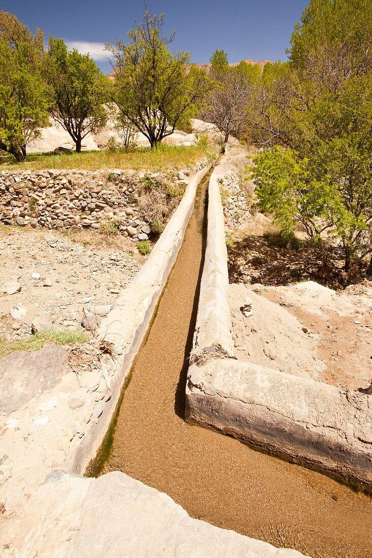 Irrigation channel,Morocco