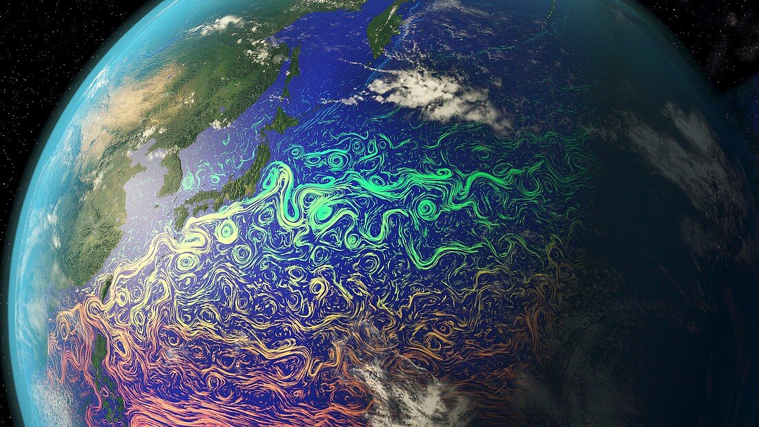 Kuroshio and Pacific ocean currents