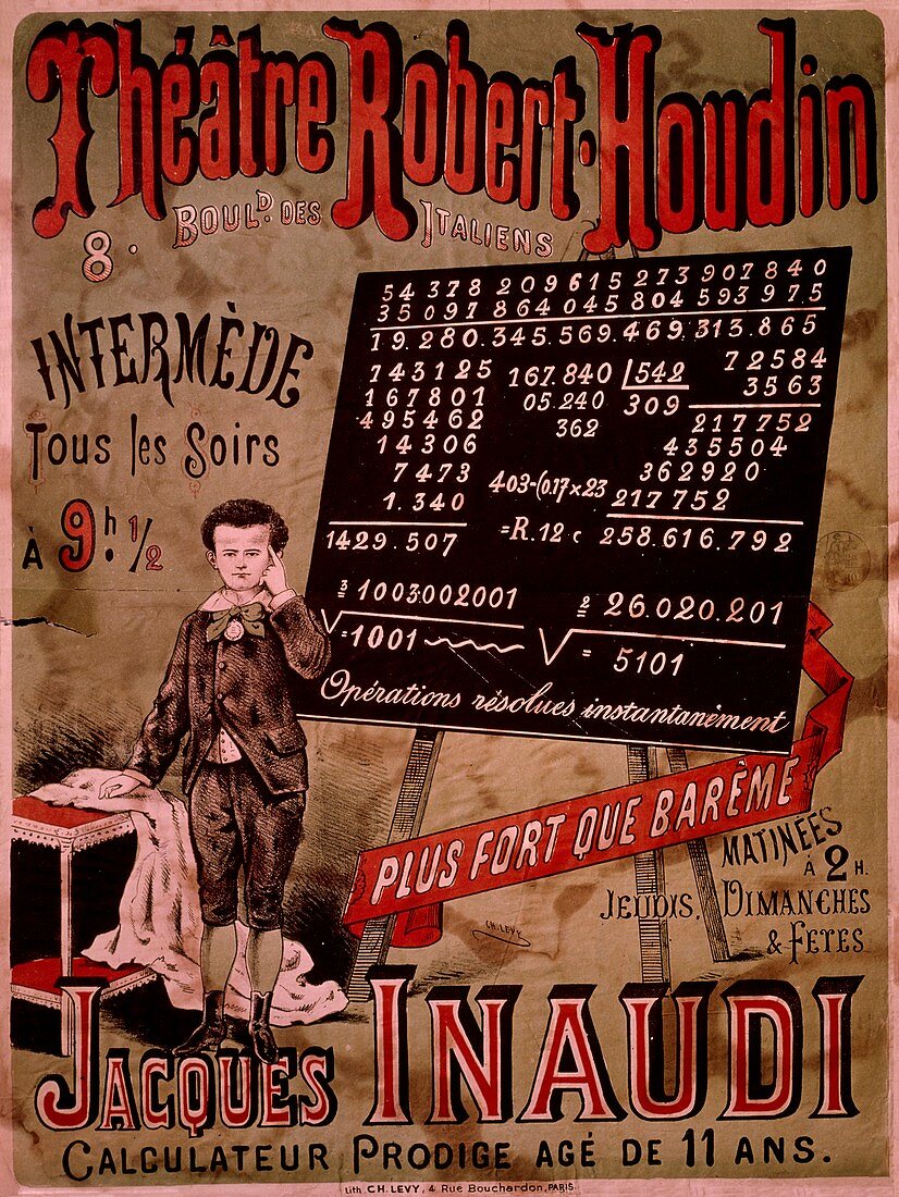 Jacques Inaudi,mathematical prodigy