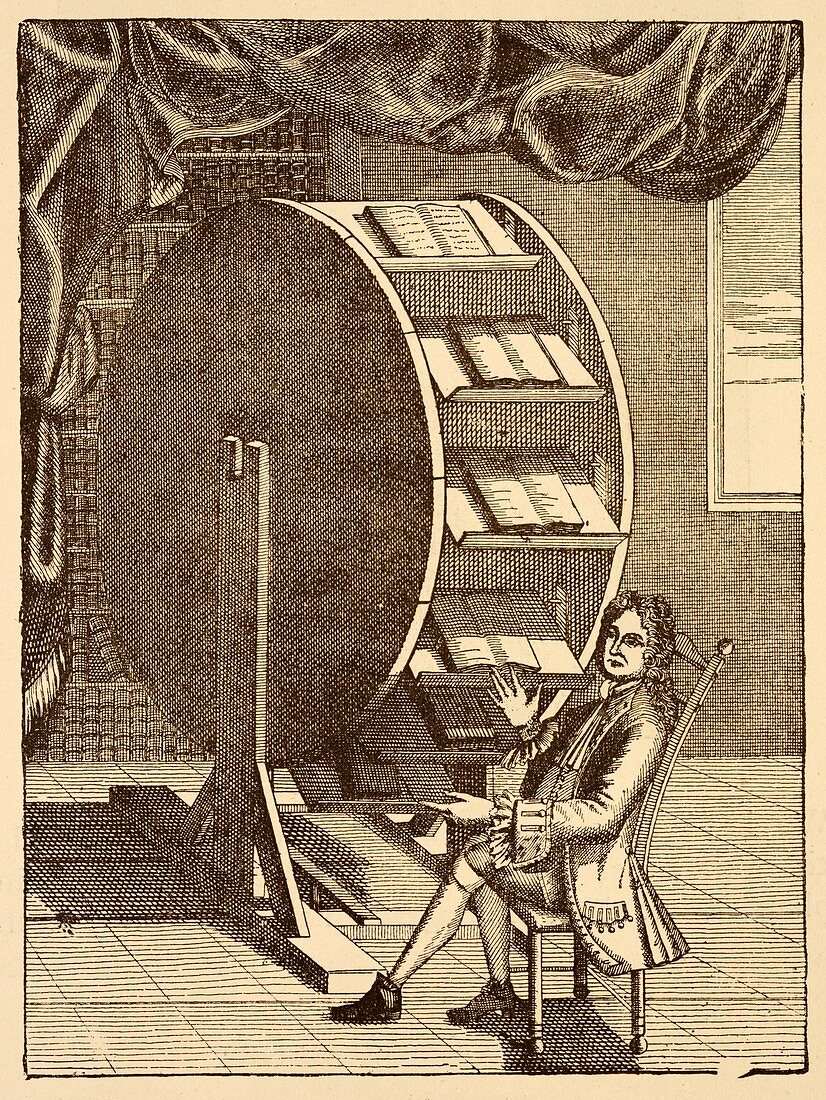 Bookwheel illustration