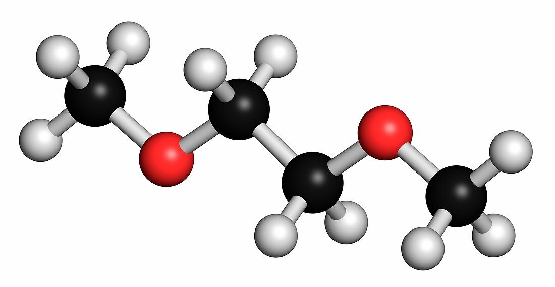 Dimethoxyethane molecule