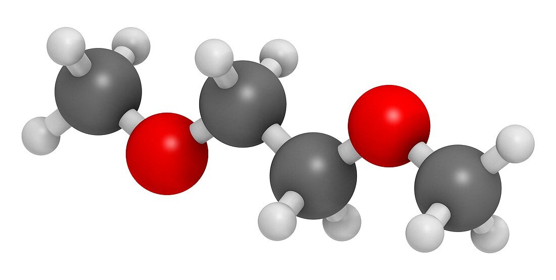 Dimethoxyethane molecule