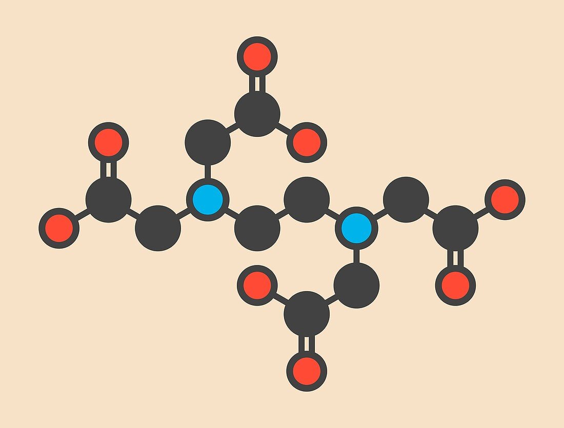 EDTA drug molecule