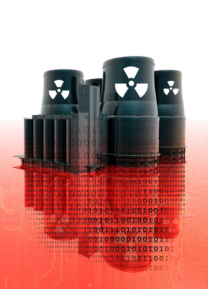 Nuclear power,illustration