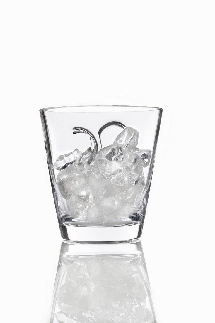 Ice cube glass 'Ice Box' by Nude