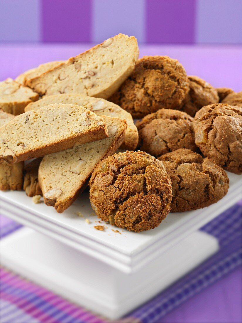 Biscotti und Ingwerplätzchen