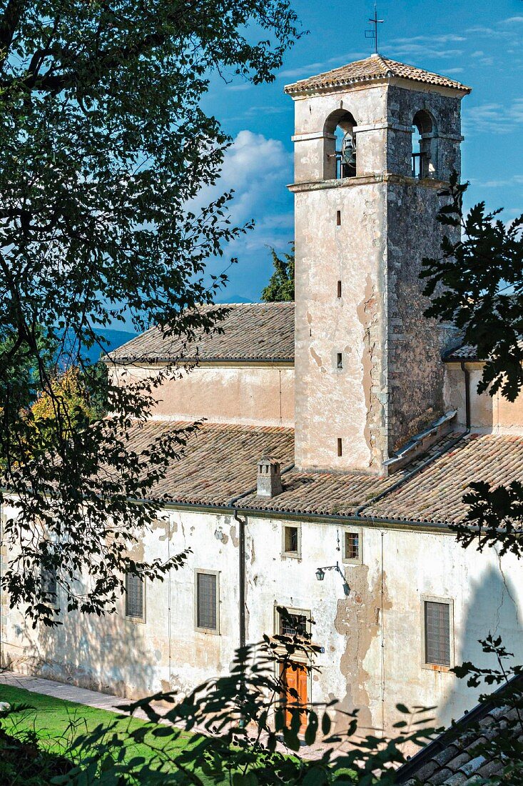 Church in Eremo di San Giorgio, Lake Garda, Italy