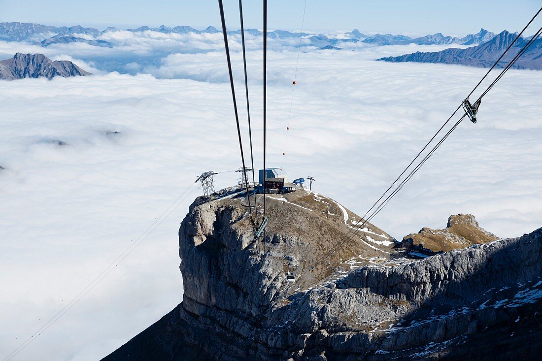 Seilbahn zum Glacier 3000, Schweiz