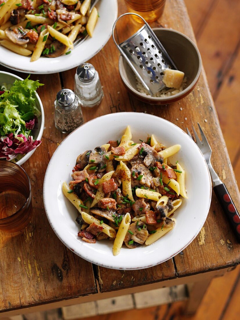 Penne Alla Carbonara