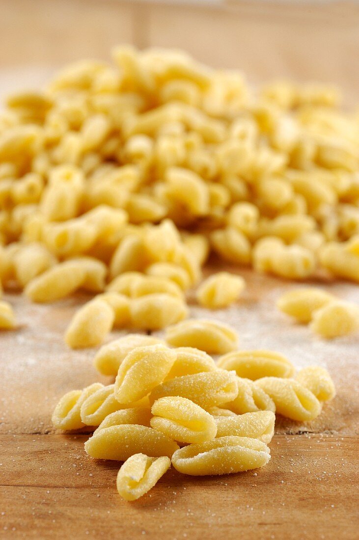 Cavatelli (pasta from Molise, Italy)