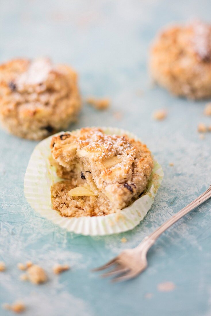 Quinoa & apple muffins