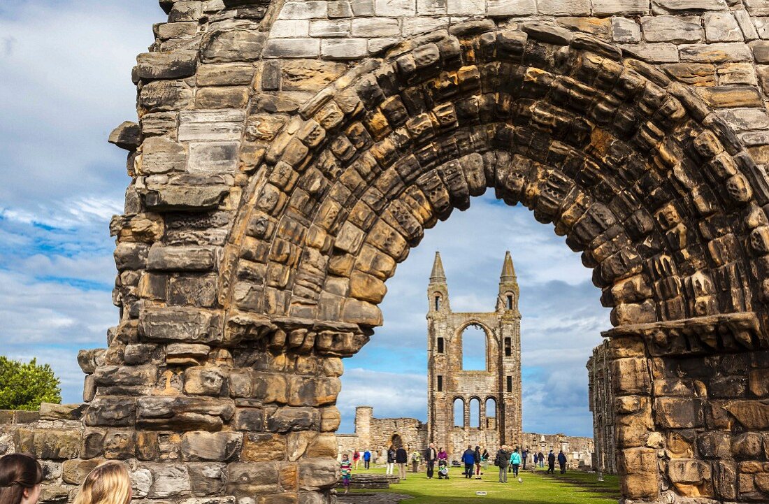 Ruine der Kathedrale von St. Andrews, Schottland