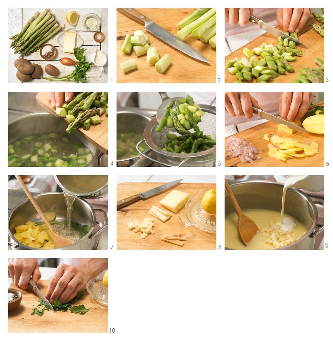 How to prepare cheese soup
