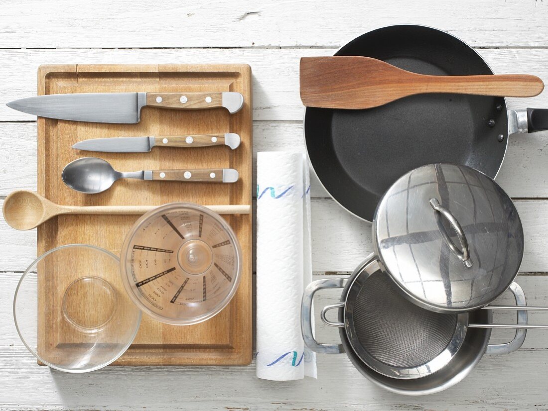 Kitchen utensils for preparing porridge