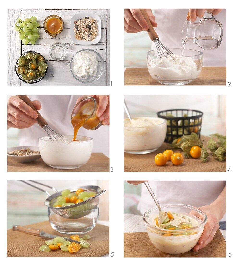 How to prepare sea buckthorn and quark muesli