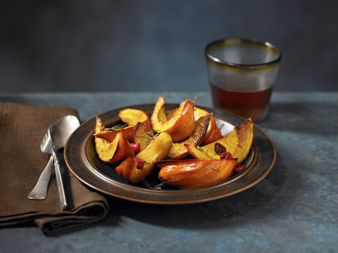 Roasted acorn squash